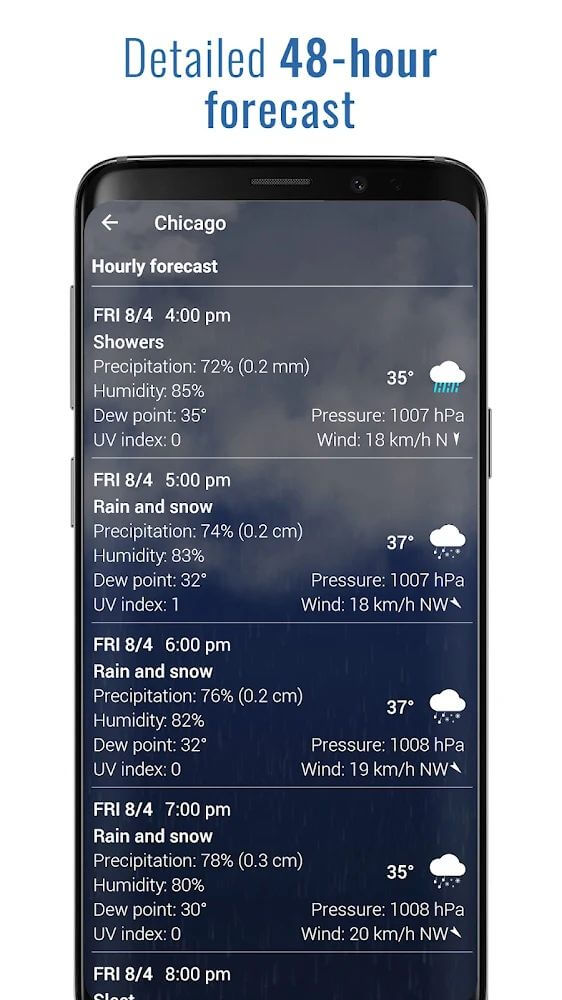 3D Sense Clock & Weather Mod 6.59.0 APK for Android Screenshot 1
