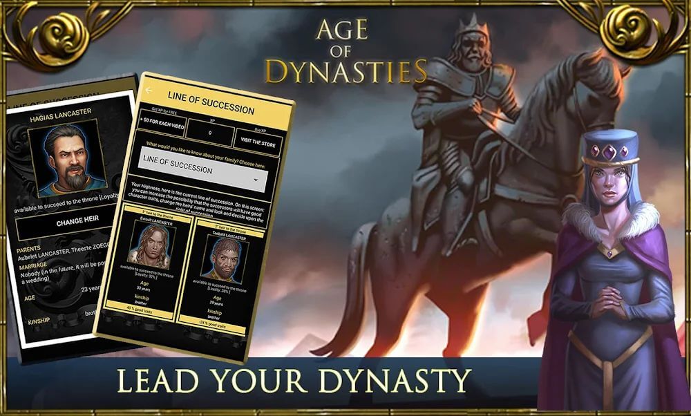 Age of Dynasties Mod 4.1.1.0 APK feature
