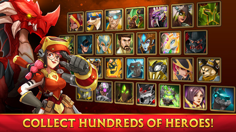 Alliance: Heroes of the Spire Mod 74149 APK feature