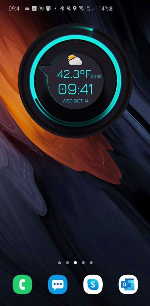 Android Clock Widgets 3.83 APK feature
