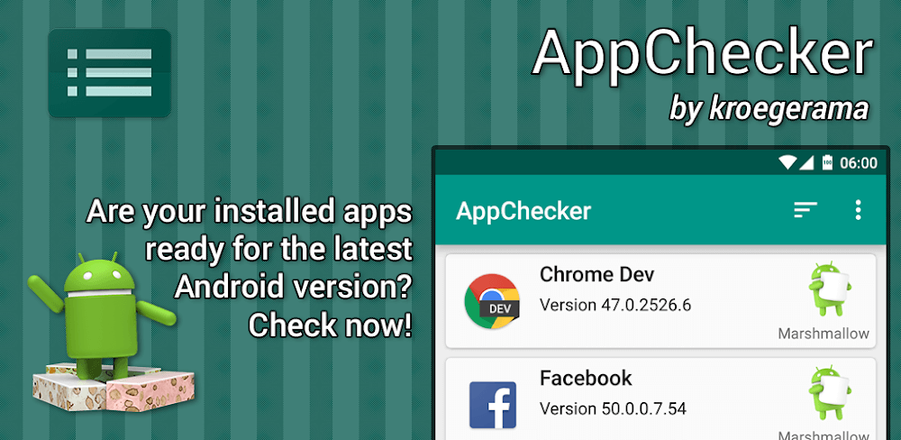 AppChecker 3.5.0 APK feature
