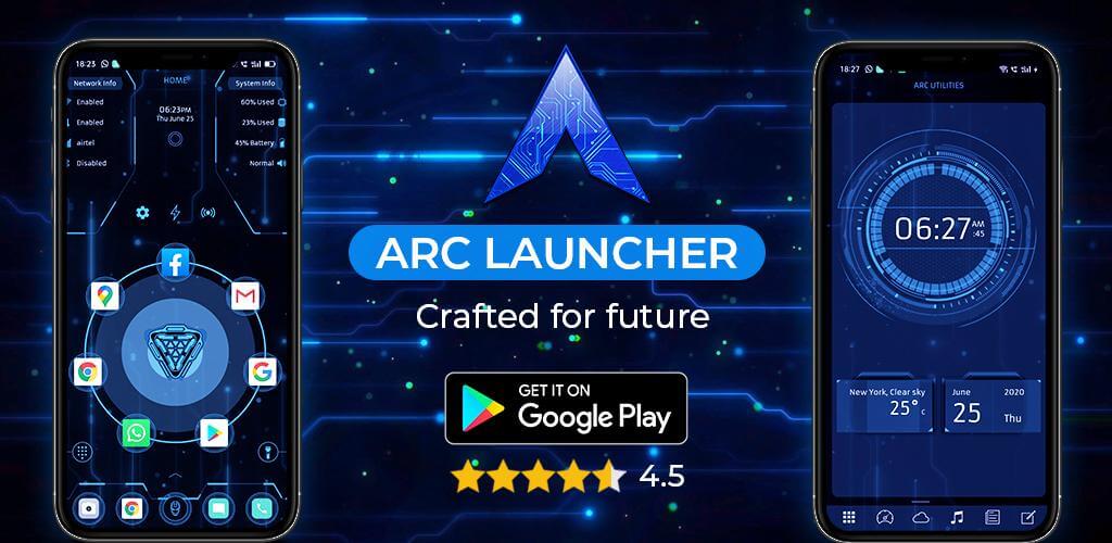 ARC Launcher 50.0 APK feature