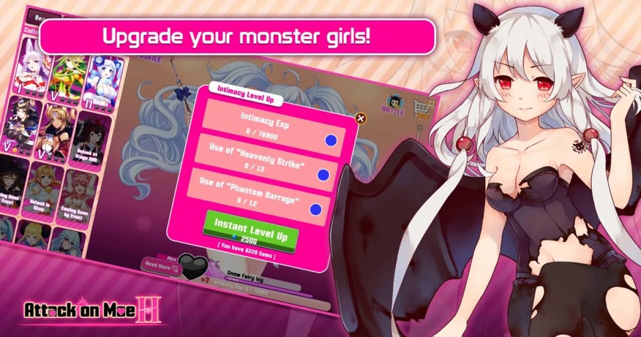 Attack On Moe H 4.5.0 APK feature