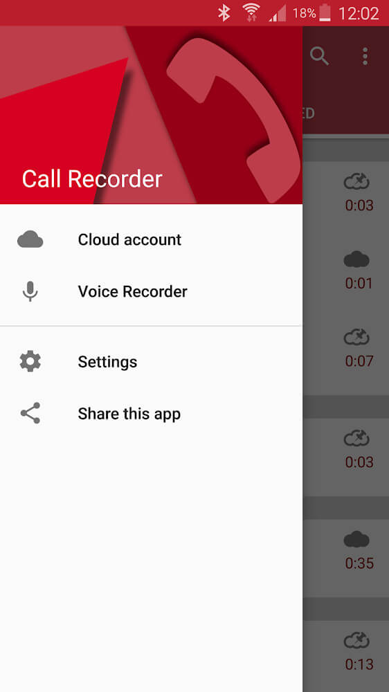 Automatic Call Recorder Pro 6.34.2 APK feature