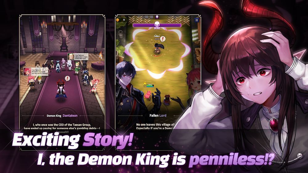 Bankrupt Demon King Mod 19.33 APK feature