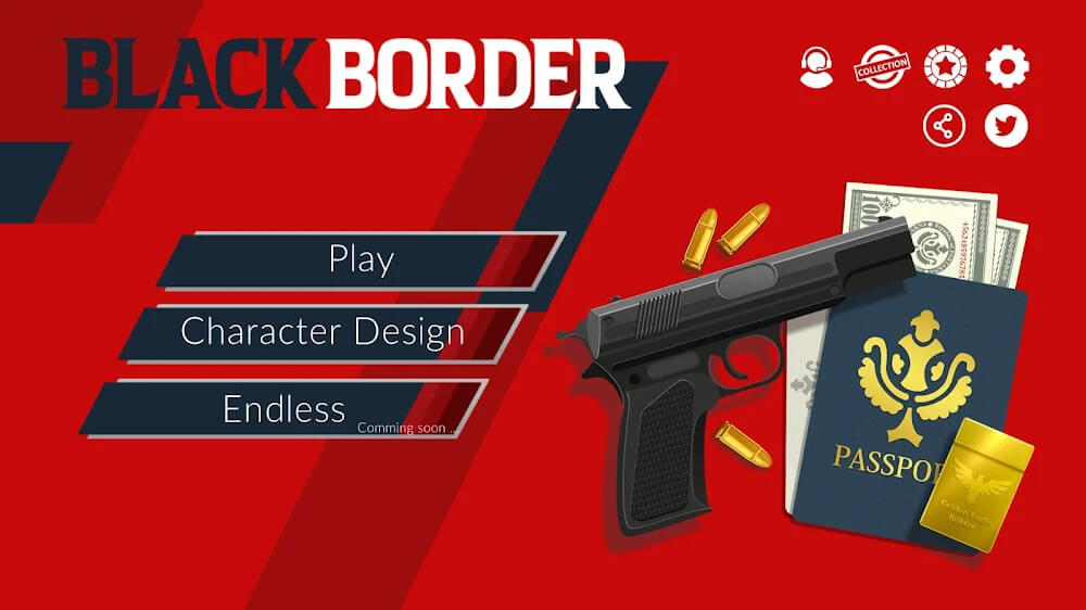Black Border Mod 1.3.09 APK feature