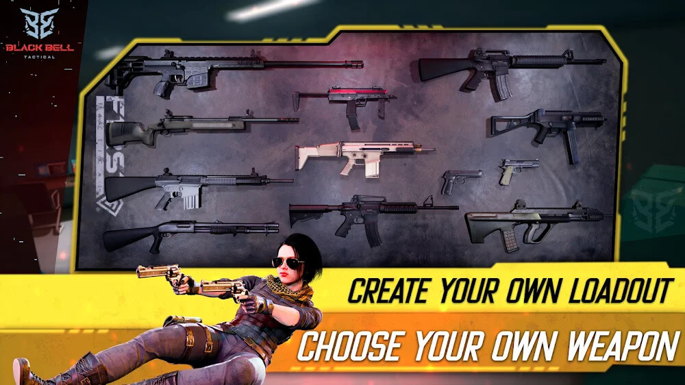 BlackBell Tactical FPS Shooter Mod 2.101 APK for Android Screenshot 1