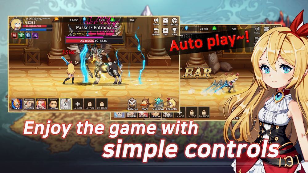 Blade Girl: Idle RPG Mod 2.0.19 APK feature