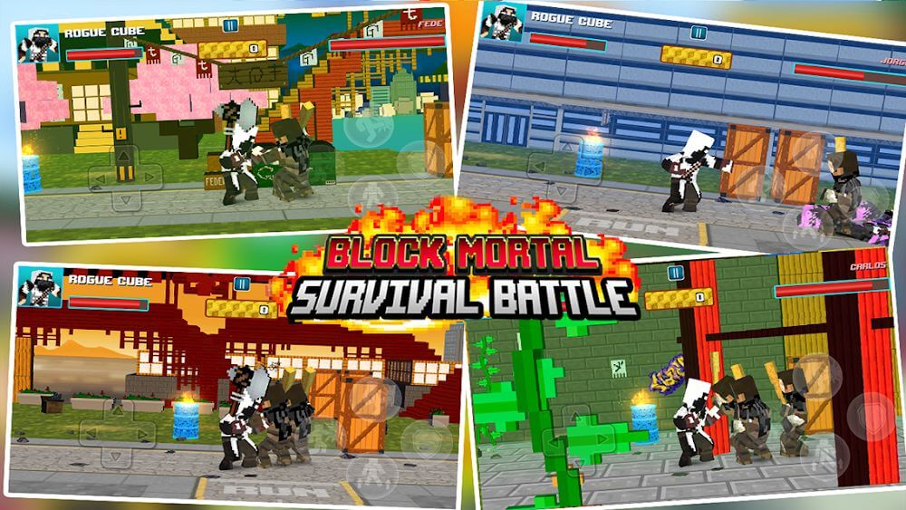 Block Mortal Survival Battle Mod 1.59 APK feature