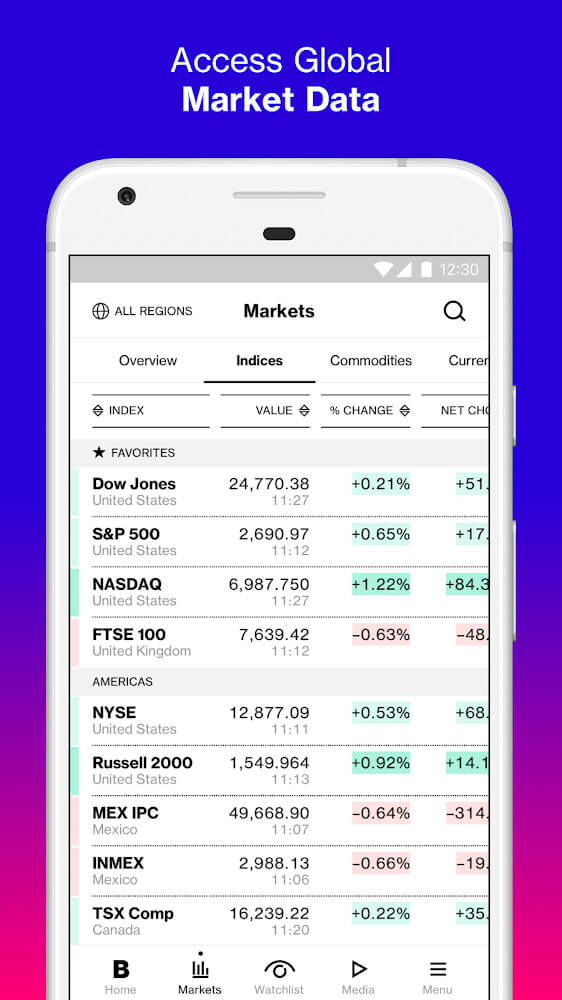 Bloomberg 5.91.0 APK feature