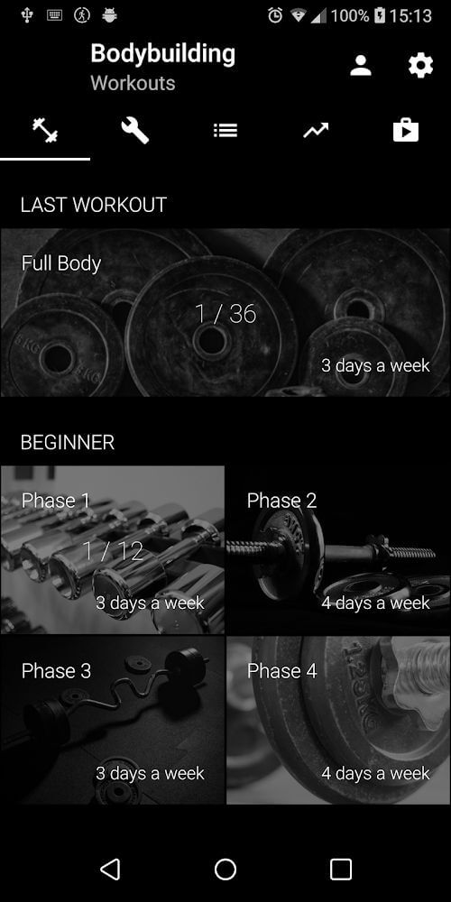 Bodybuilding. Weight Lifting v3.03 APK feature