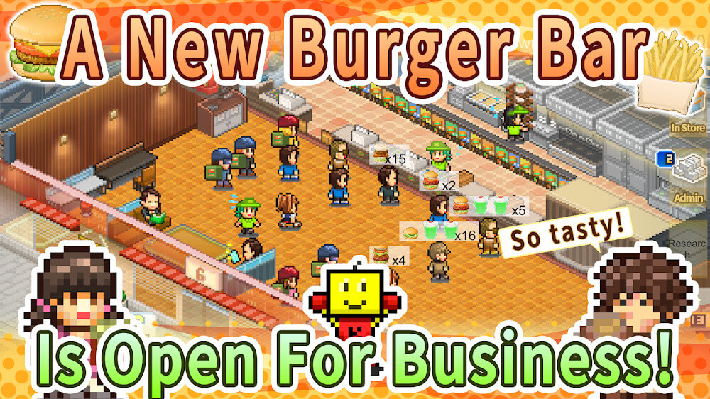 Burger Bistro Story Mod 1.4.3 APK feature