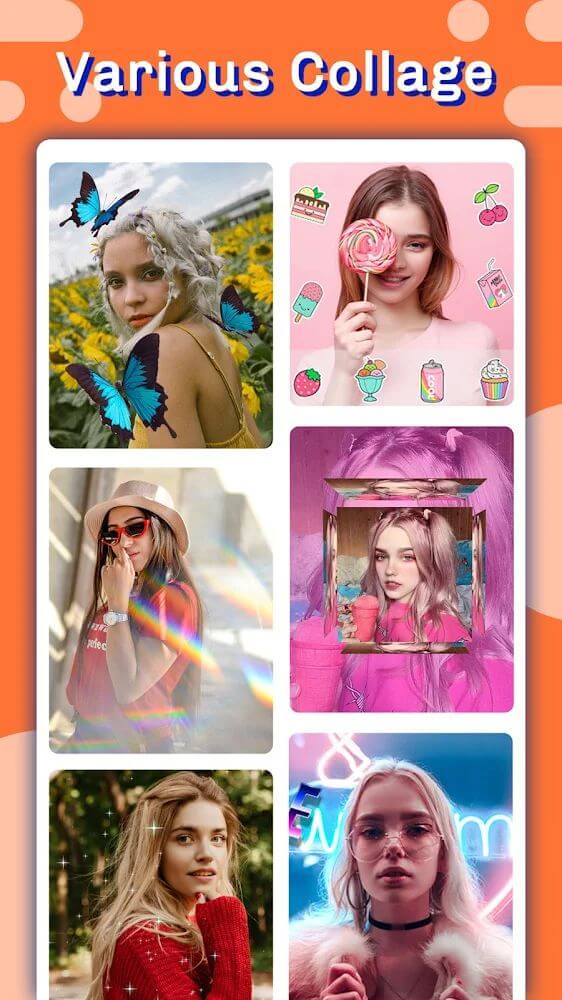 Candy Selfie Mod 6.4.9076 APK feature