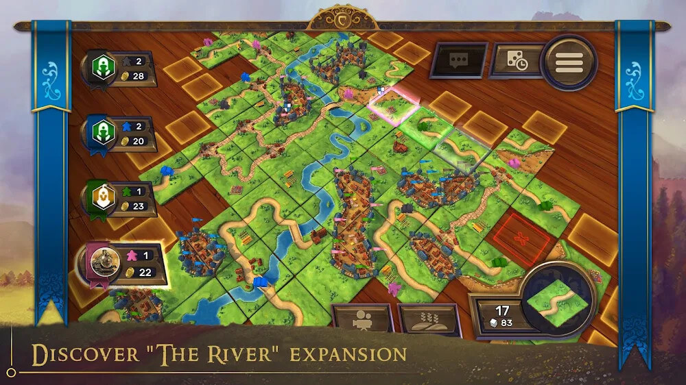 Carcassonne Mod 1.10 APK for Android Screenshot 1