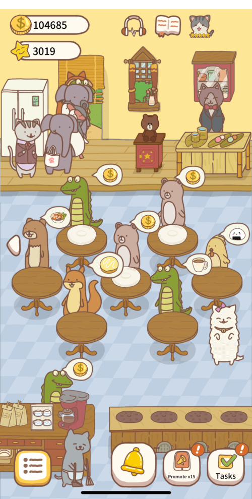 Cat Restaurant 2 Mod 1.1.4 APK feature
