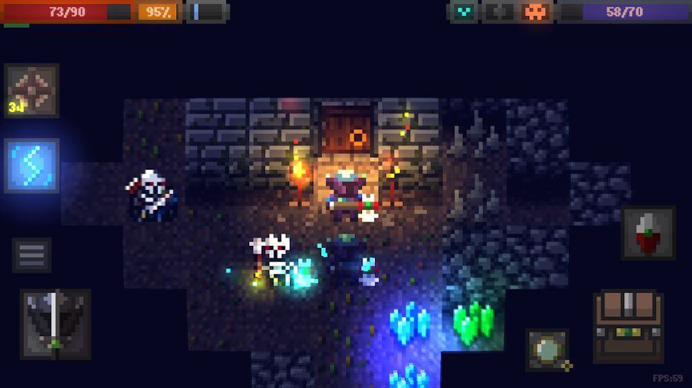Caves (Roguelike) 0.95.2.92 APK feature