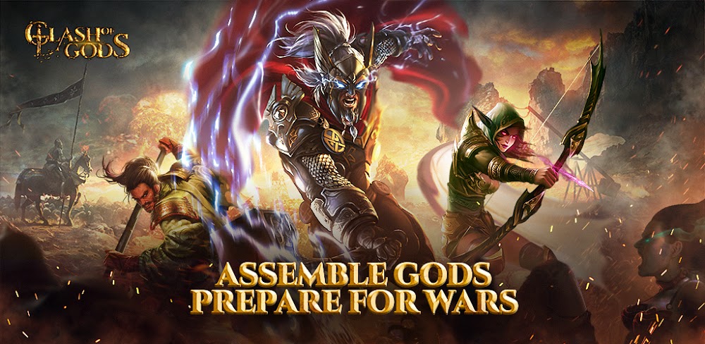 Clash of Gods Mod 1.0.06 APK for Android Screenshot 1