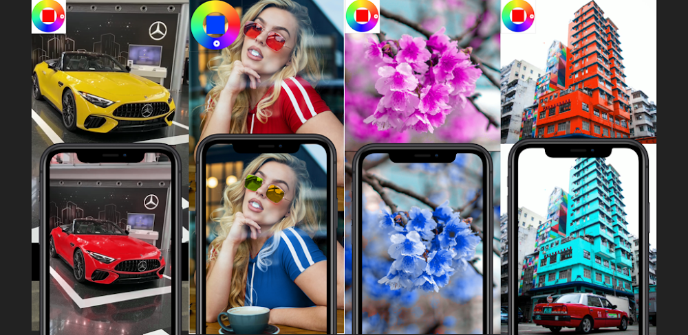 Color Changing Camera 1.318 APK feature