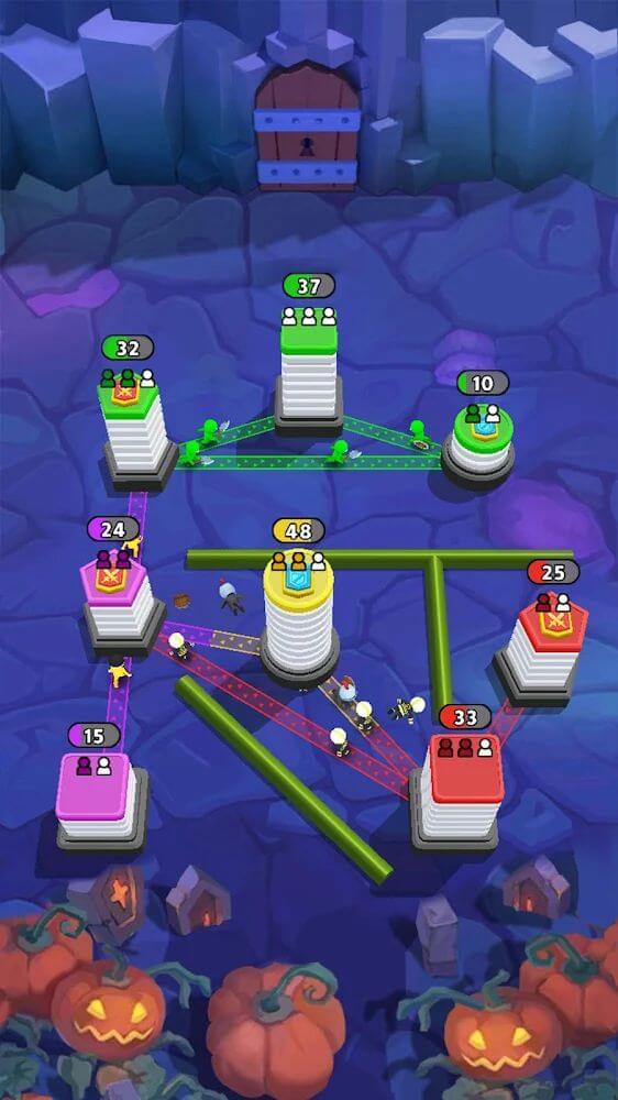 Conquer the City: Tower War 3.591 APK feature