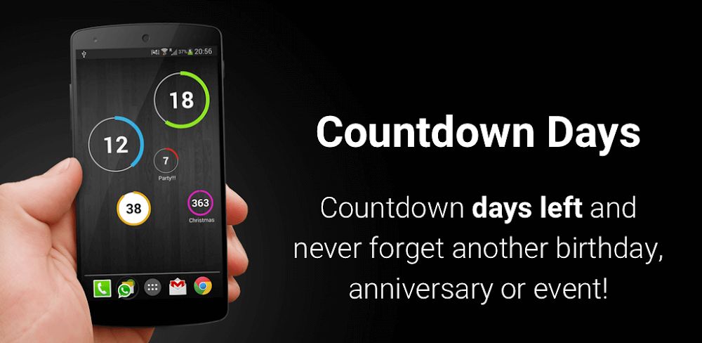 Countdown Widget Mod 2.2.5 APK for Android Screenshot 1
