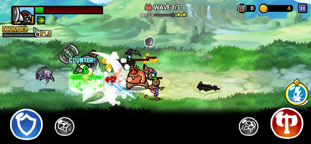 Counter Knights 1.4.9 APK feature