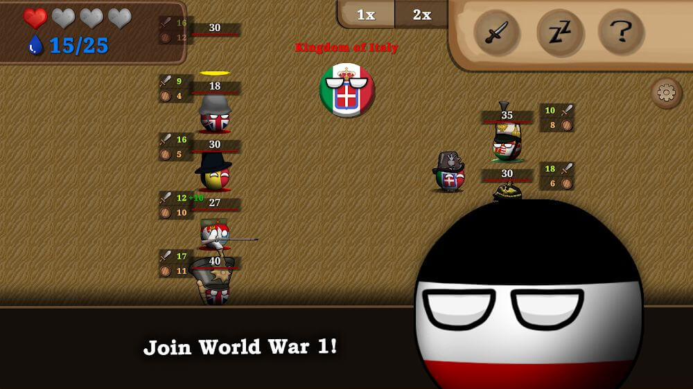 Countryball: Europe 1890 Mod 2.90 APK for Android Screenshot 1