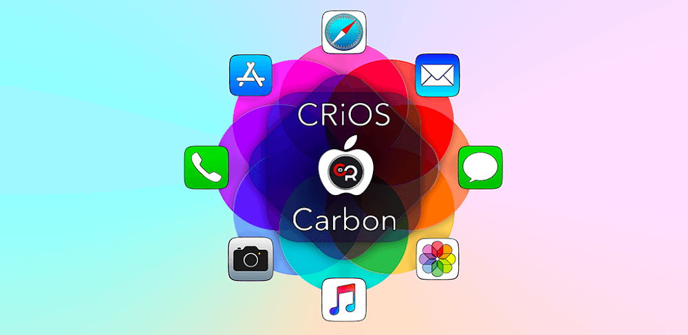 CRiOS Carbon – Icon Pack Mod 4.1 APK feature