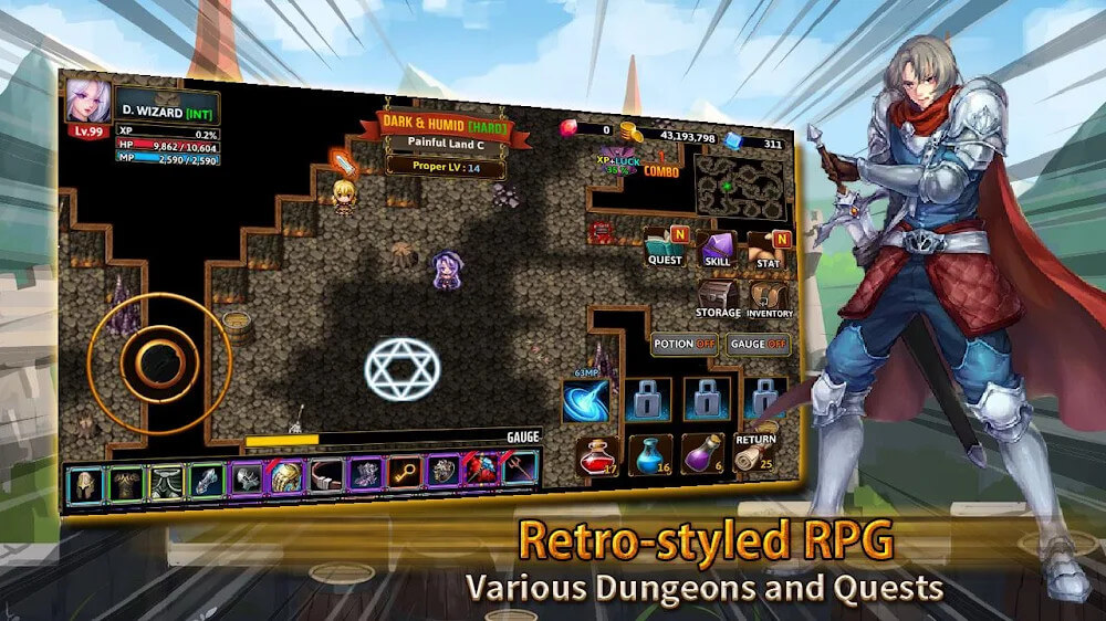 Darkside Dungeon Mod 1.23 APK for Android Screenshot 1