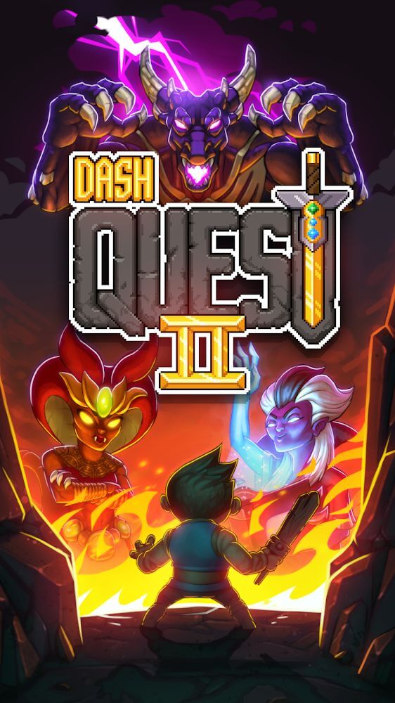 Dash Quest 2 Mod 1.4.07 APK for Android Screenshot 1