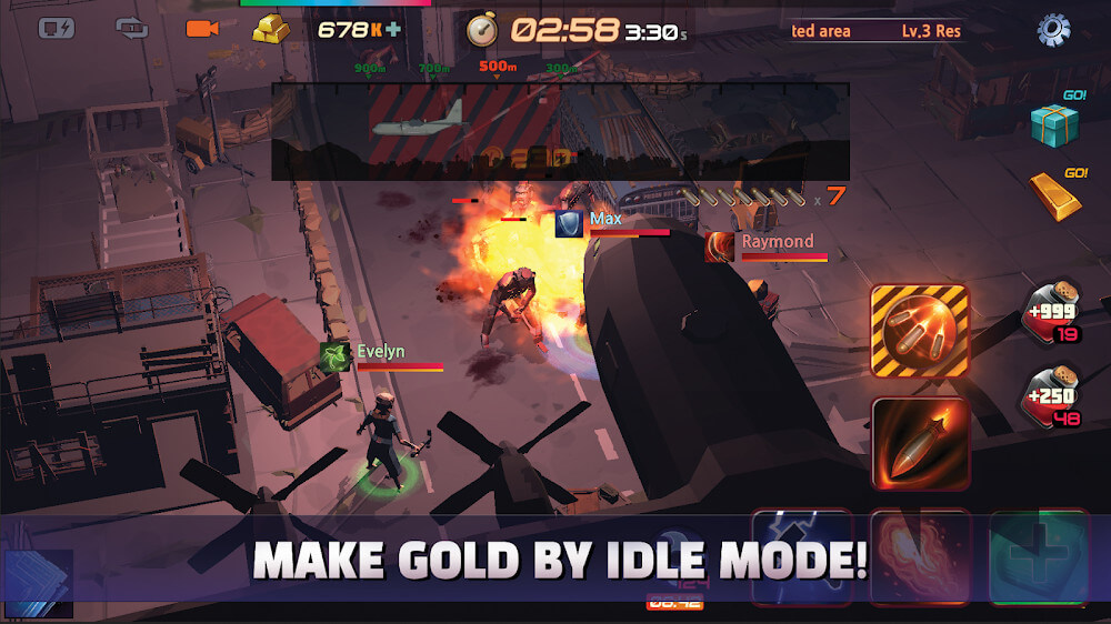 Defense Zombie World Mod 19.0 APK feature