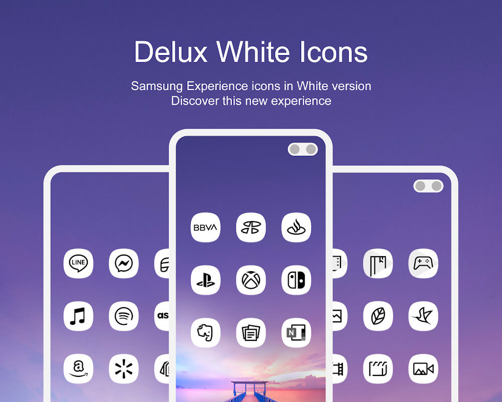 Delux White – Icon Pack Mod 2.6 APK feature