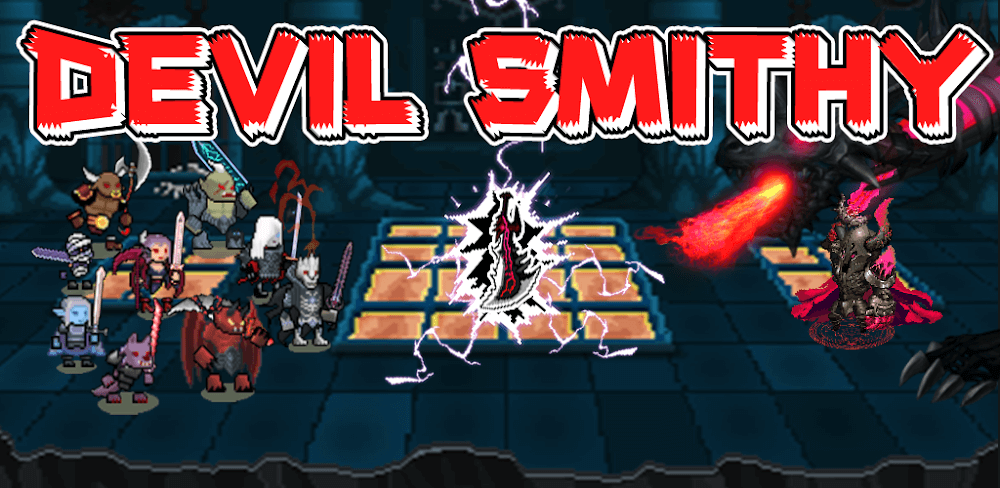 Devil Smithy: Epic Idle Merge Mod 2.1 APK for Android Screenshot 1