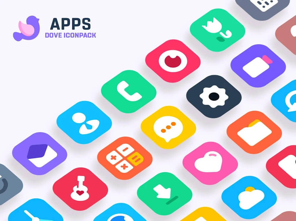 Dove Icon Pack 4.2 APK feature