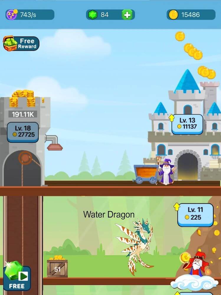 Dragon Village 15.0 APK feature