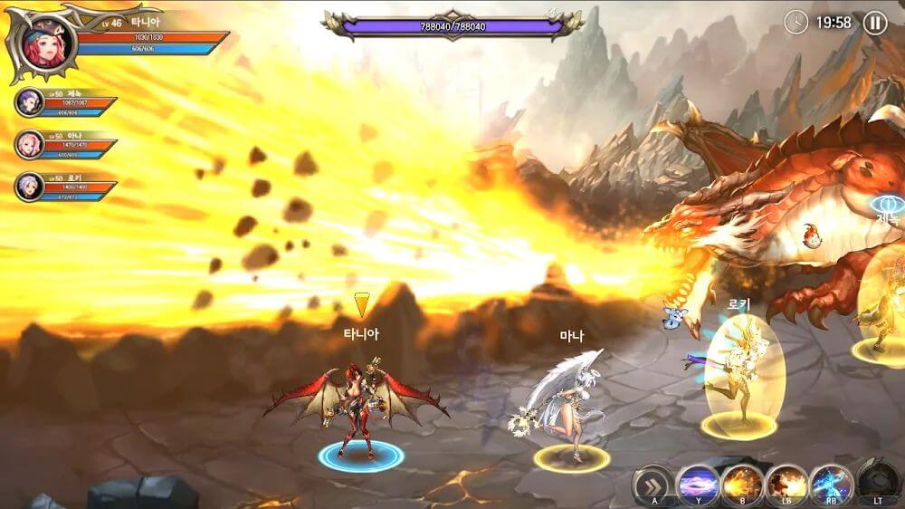 DragonSpear EX Mod 1.0.16 APK for Android Screenshot 1