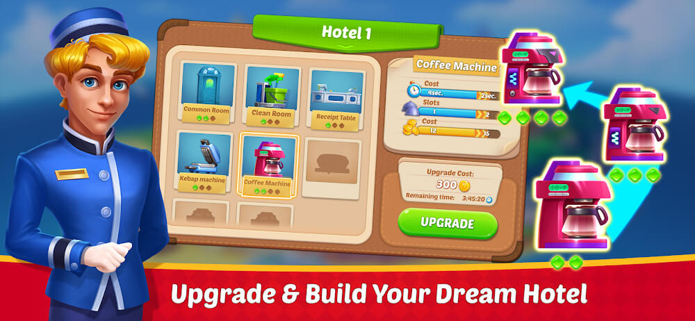 Dream Hotel Mod 1.4.24 APK feature
