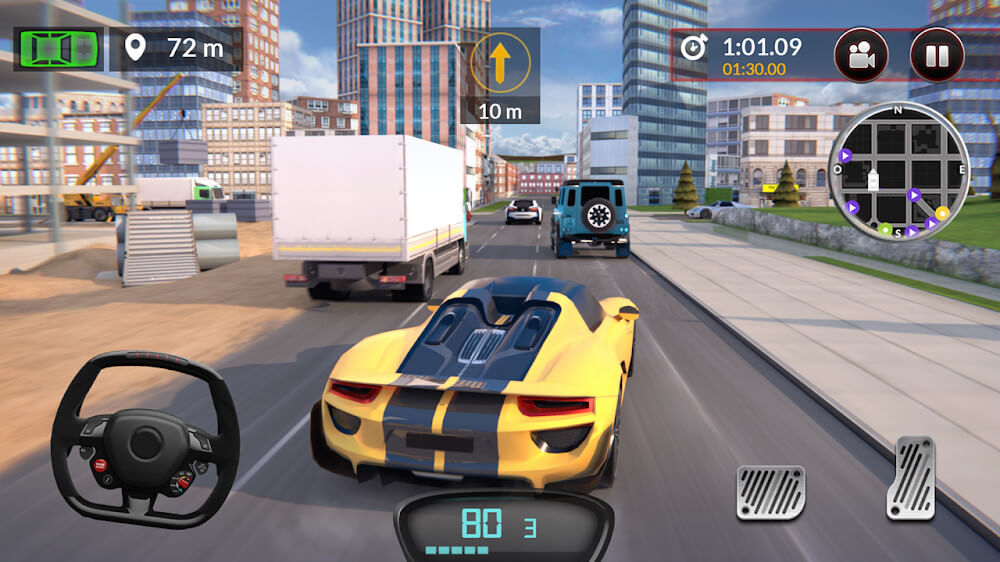 Drive for Speed: Simulator Mod 1.29.02 APK feature