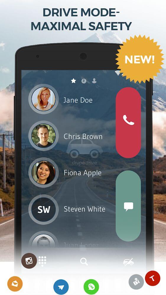 Drupe Mod 3.15.3.2 APK for Android Screenshot 1