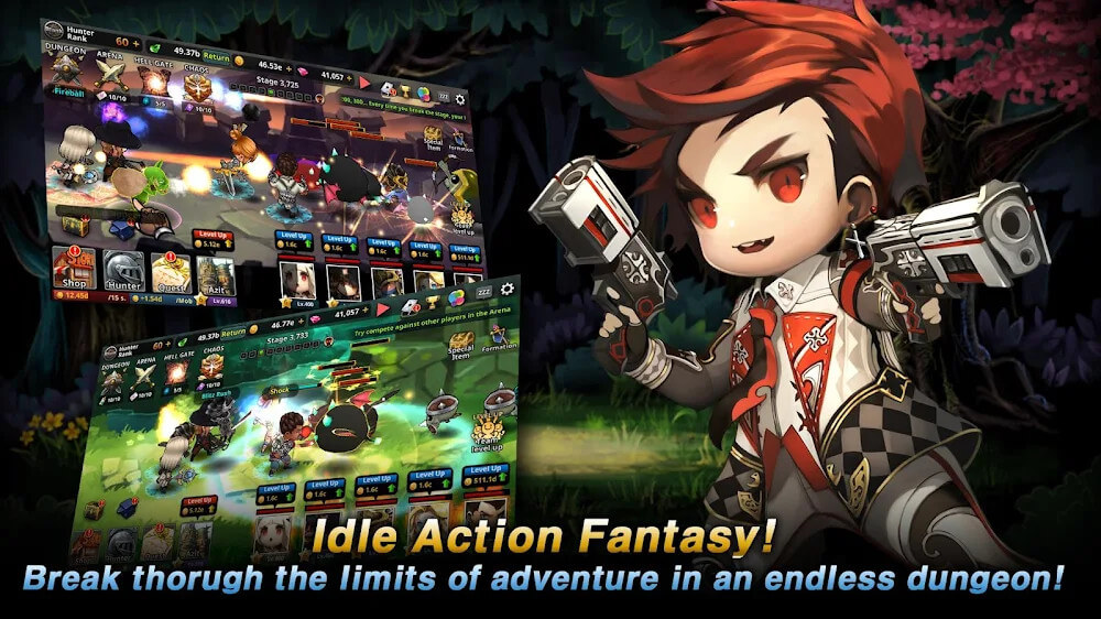 Dungeon Breaker Heroes Mod 1.20.9 APK for Android Screenshot 1