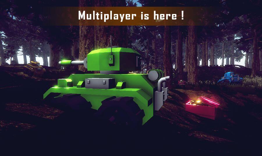 Escape Tank Hero War Battle Multiplayer Mod 2.3 APK feature
