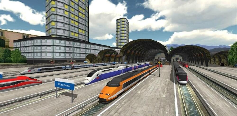 Euro Train Simulator Mod 2022.0 APK feature