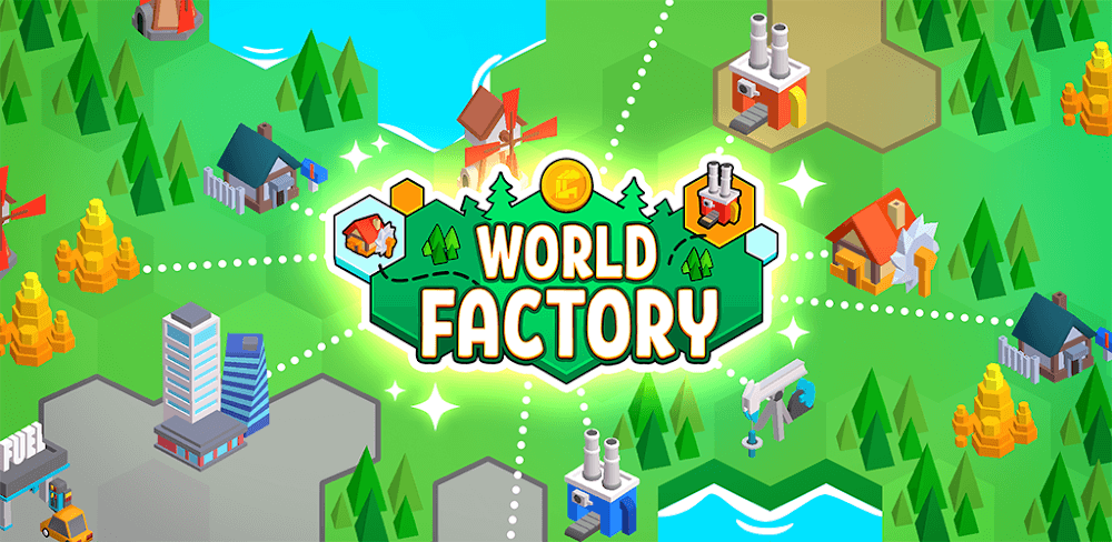 Factory World: Connect Map Mod 1.18.10 APK feature