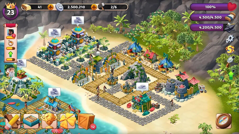 Fantasy Island Sim Mod 2.16.2 APK feature