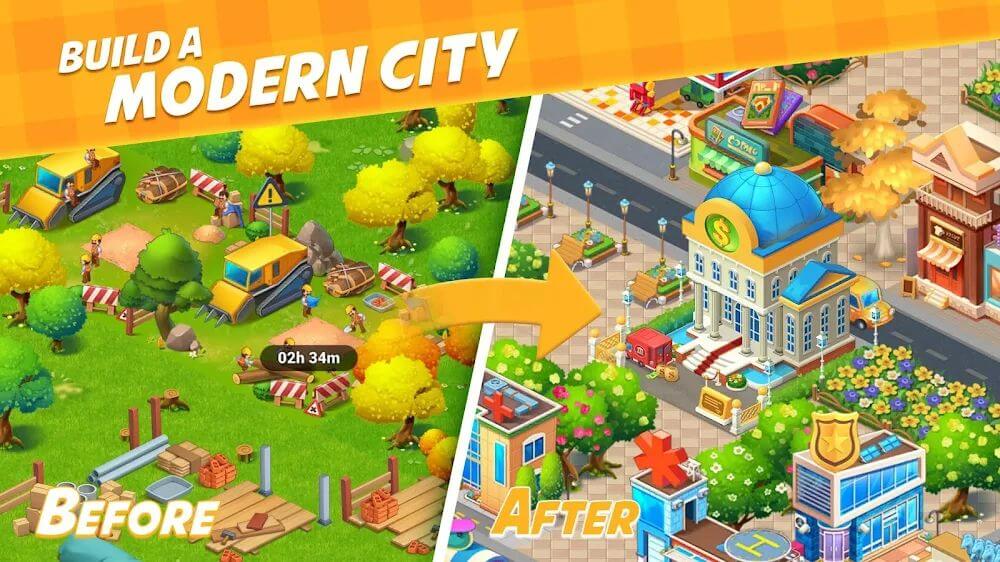 Farm City Mod 2.10.1 APK for Android Screenshot 1