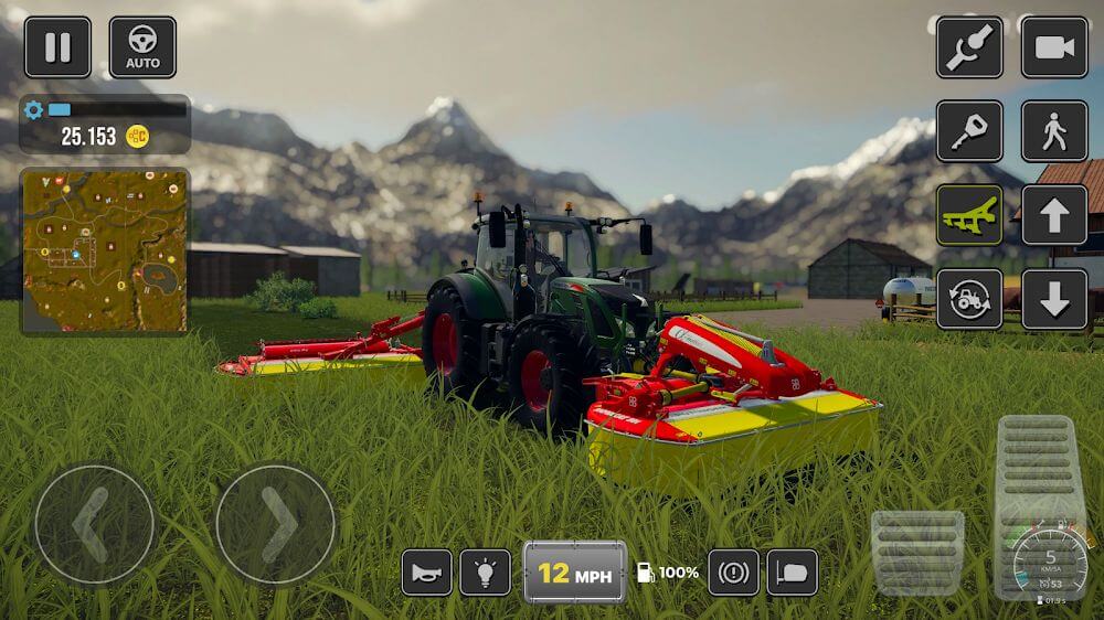 Farmer Simulator Tractor 2022 Mod 1.2 APK feature