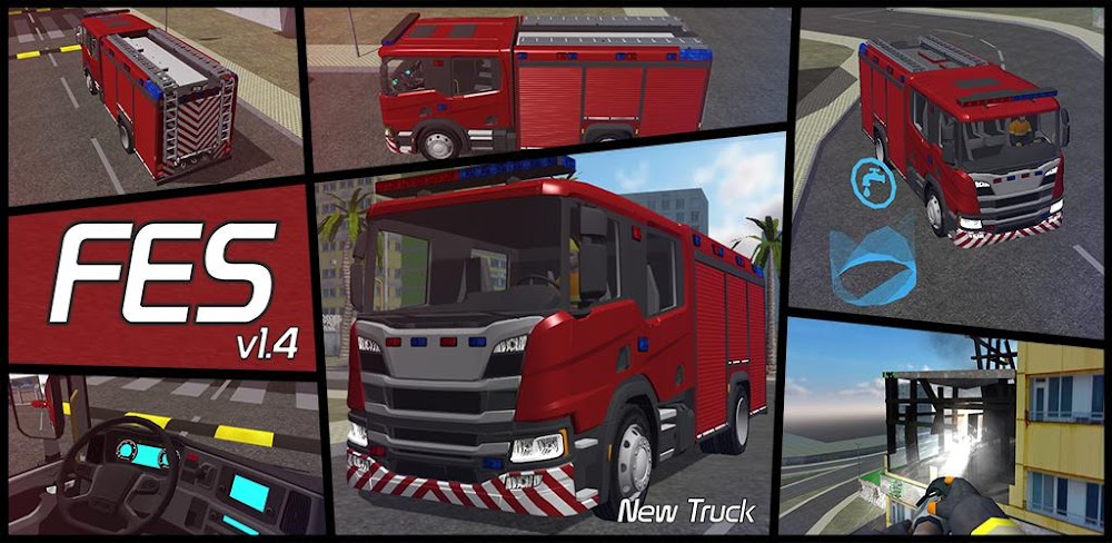 Fire Engine Simulator Mod 1.4.8 b79 APK feature
