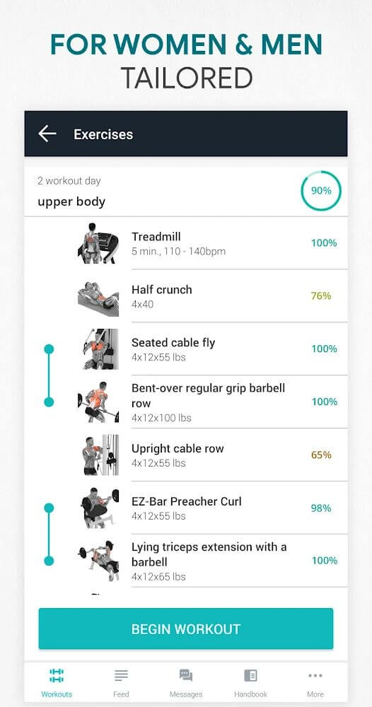 Fitness Online 2.15.1 APK feature