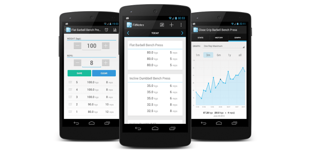 FitNotes 1.23.1 APK feature