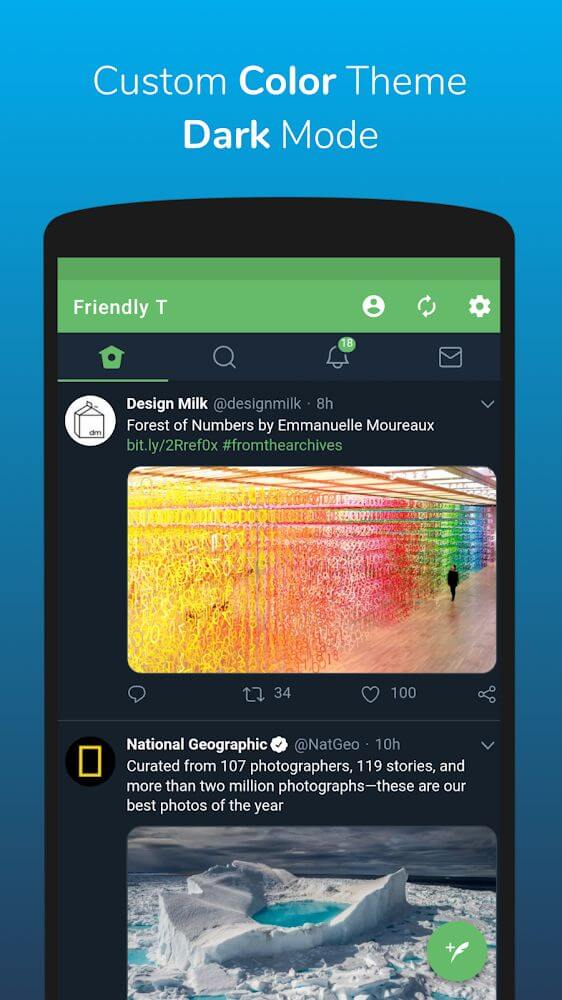 Friendly For Twitter Mod 3.6.11 APK for Android Screenshot 1