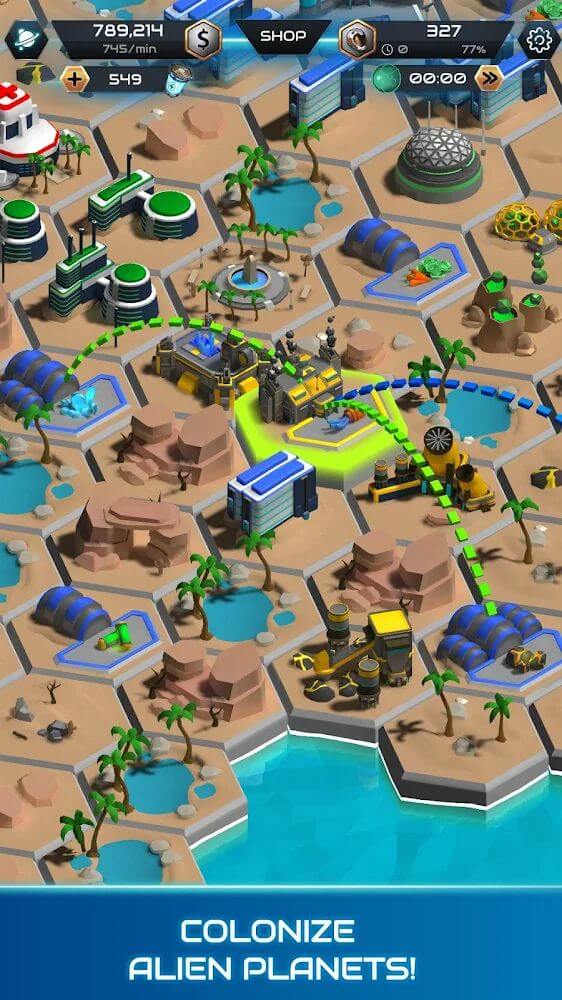 Galactic Colonies 1.42 APK feature
